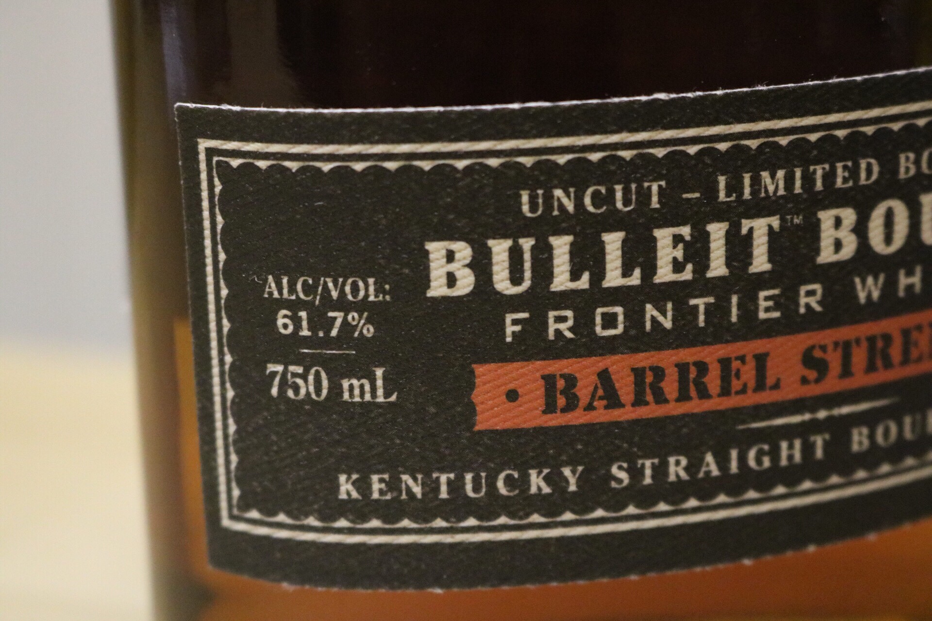 Bulleit Barrel Strength Bourbon Review The Whiskey Narrative