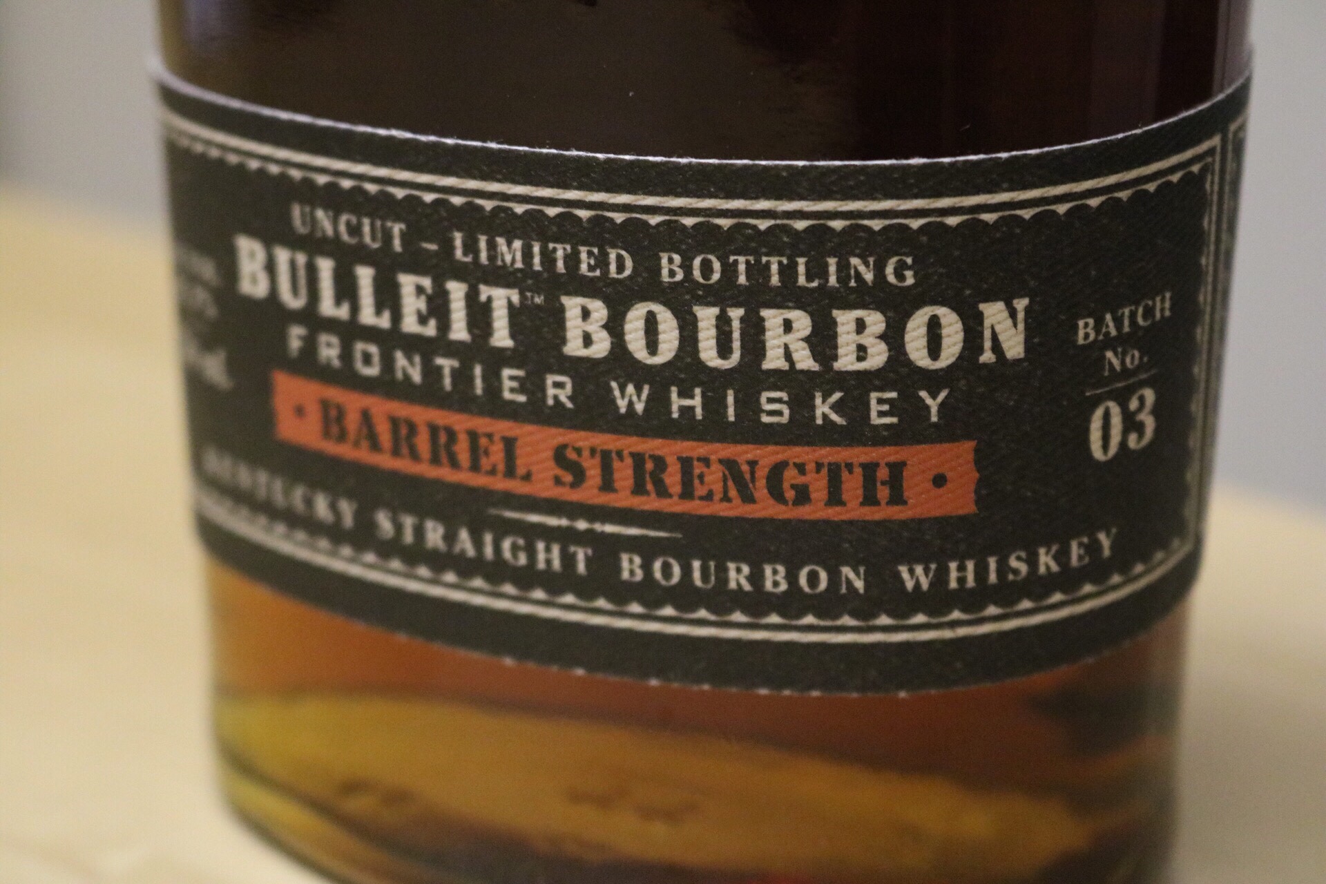 You are currently viewing Bulleit Barrel Strength Bourbon Review (Batch No. 3)