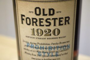 Read more about the article Old Forester 1920 Prohibition Style Bourbon Review
